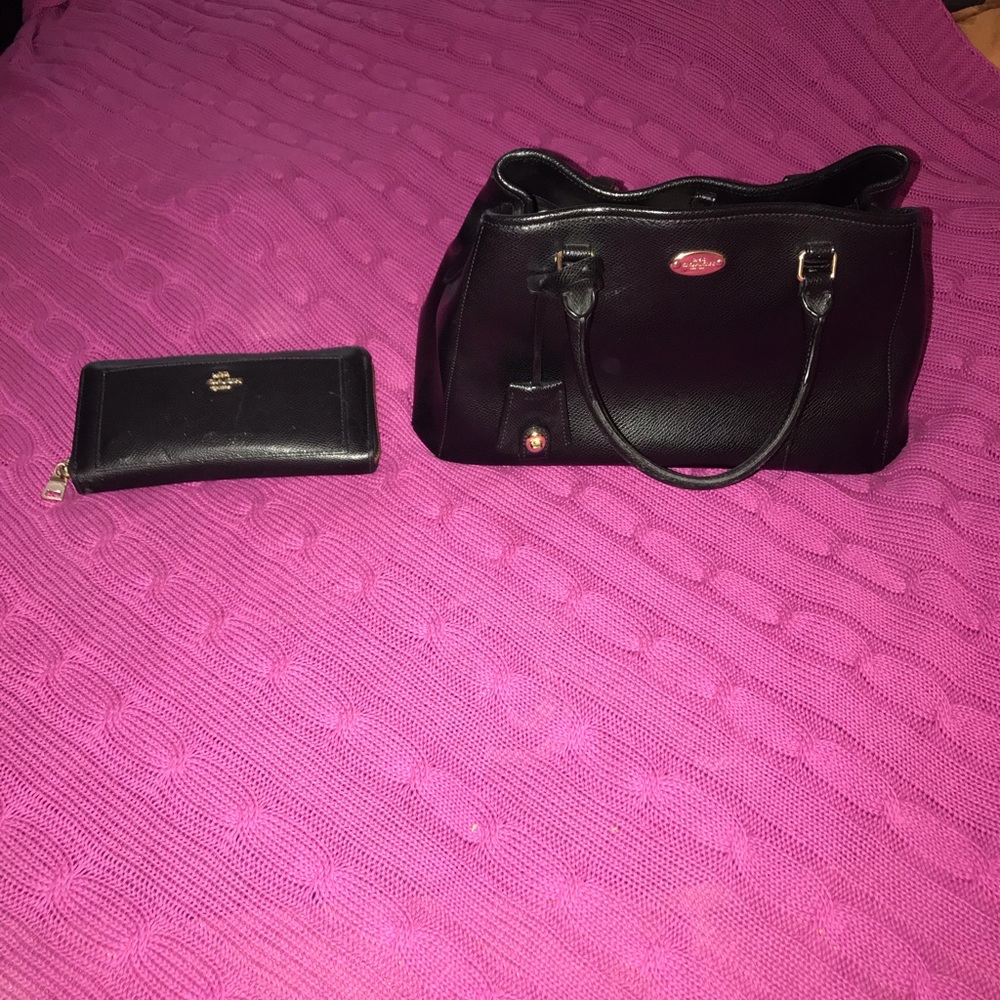 Black Coach satchel